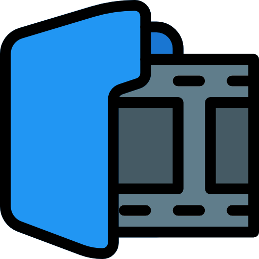 ordner Pixel Perfect Lineal Color icon