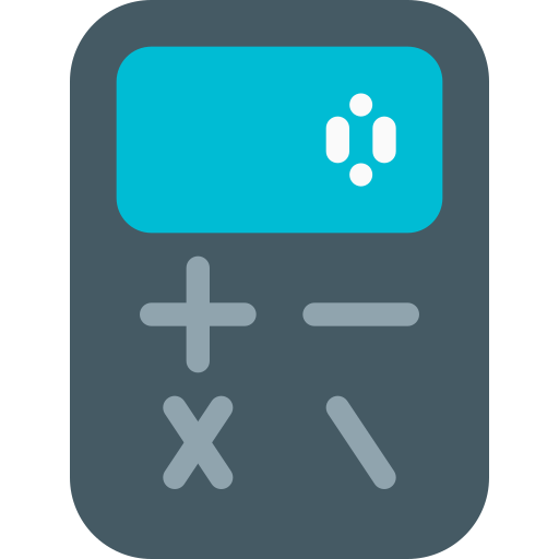 calcolatrice Pixel Perfect Flat icona