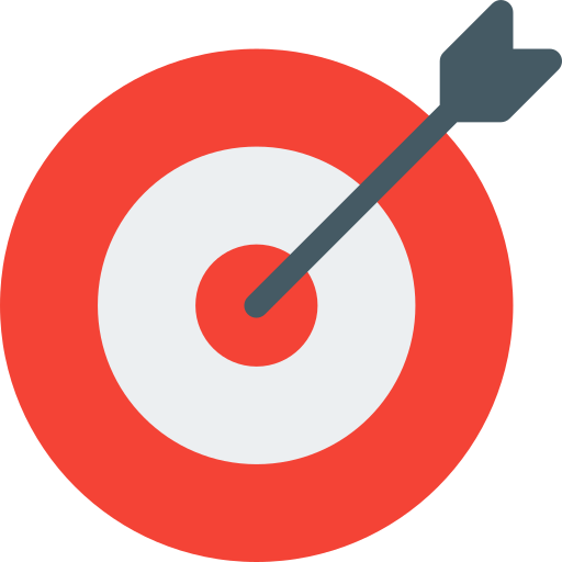 Target Pixel Perfect Flat icon