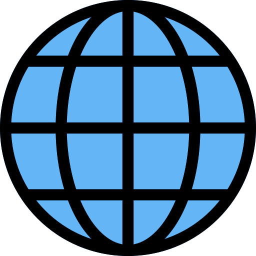 Globe Pixel Perfect Lineal Color icon