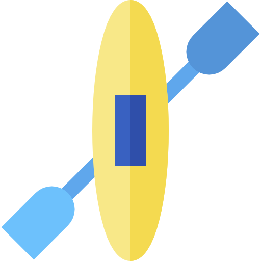 kajak Basic Straight Flat icon