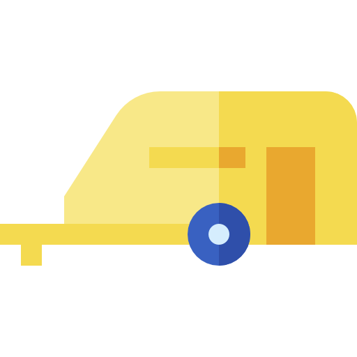 Caravan Basic Straight Flat icon