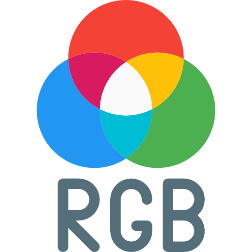 rgb Pixel Perfect Flat icon