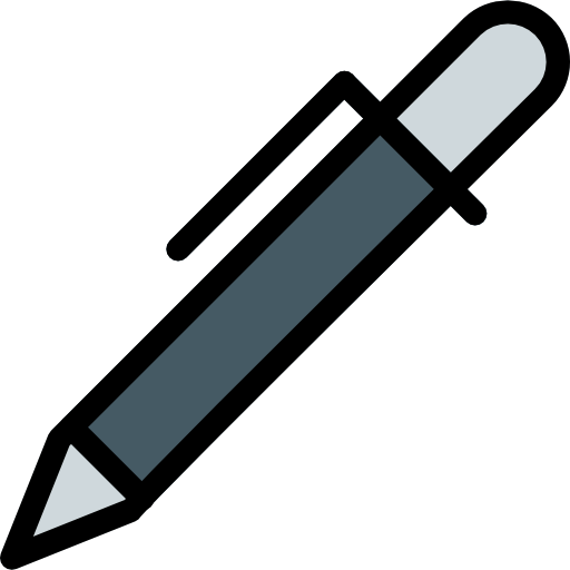 Pen Pixel Perfect Lineal Color icon