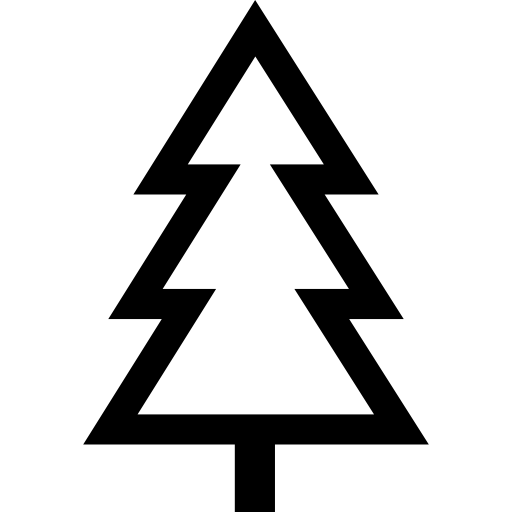 Árbol Basic Straight Lineal icono