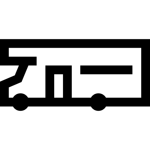wohnwagen Basic Straight Lineal icon