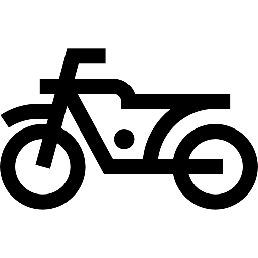 moto Basic Straight Lineal icono