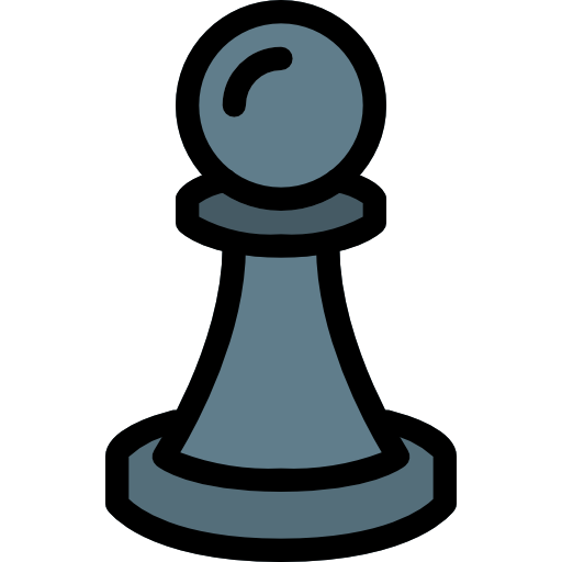 チェスの駒 Pixel Perfect Lineal Color icon