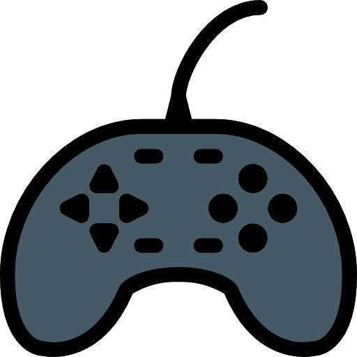 Game console Pixel Perfect Lineal Color icon