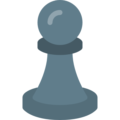 Chess piece Pixel Perfect Flat icon