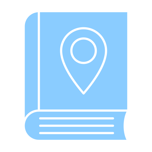 地図帳 Generic Blue icon