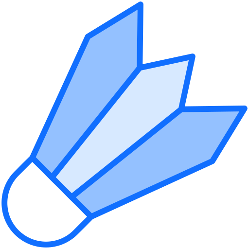 badminton Generic Blue icoon