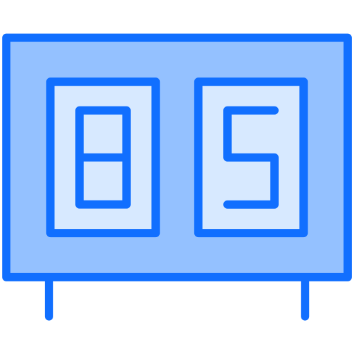 점수 Generic Blue icon