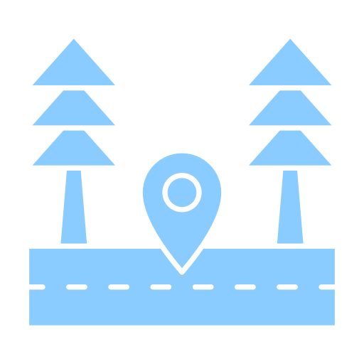 공원 위치 Generic Blue icon