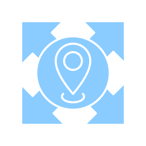 方向矢印 Generic Blue icon