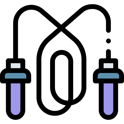 corde à sauter Detailed Rounded Lineal color Icône