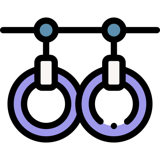 Rings Detailed Rounded Lineal color icon