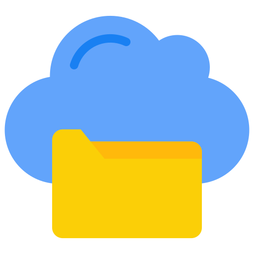 cloud opslag Generic Flat icoon