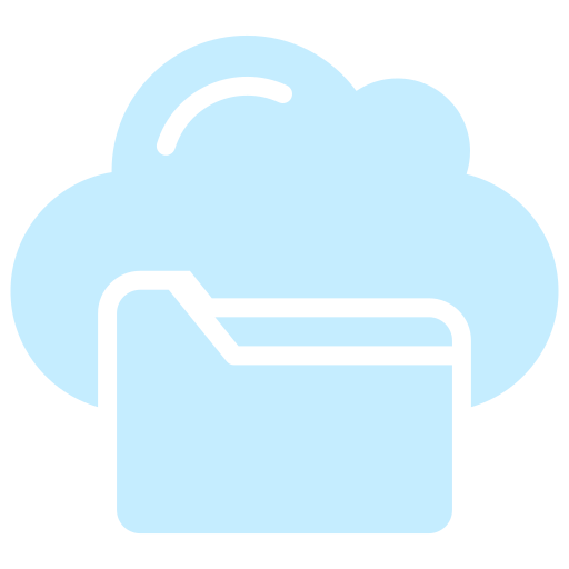 archiviazione cloud Generic Flat icona