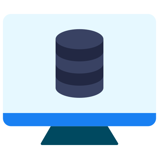 databasegebruik Generic Flat icoon