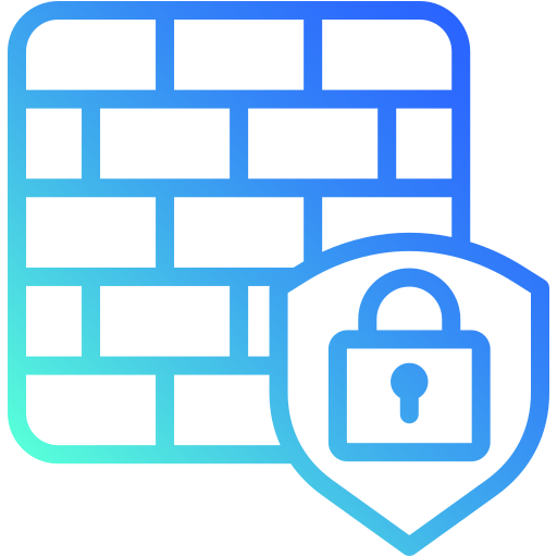 Firewall Generic Gradient icon