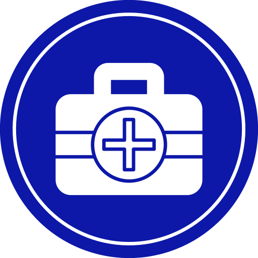 応急処置 Generic Blue icon