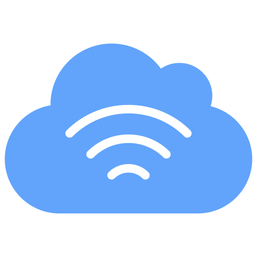 połączenie z chmurą Generic Flat ikona