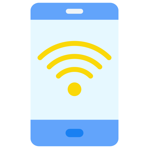 Мобильная сеть Generic Flat иконка