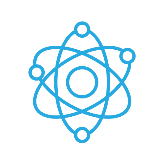 atom Generic Blue ikona