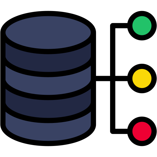 gerenciamento de banco de dados Generic Outline Color Ícone