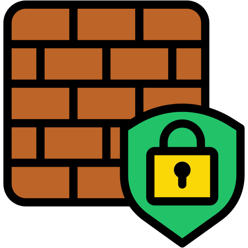 firewall Generic Outline Color icon