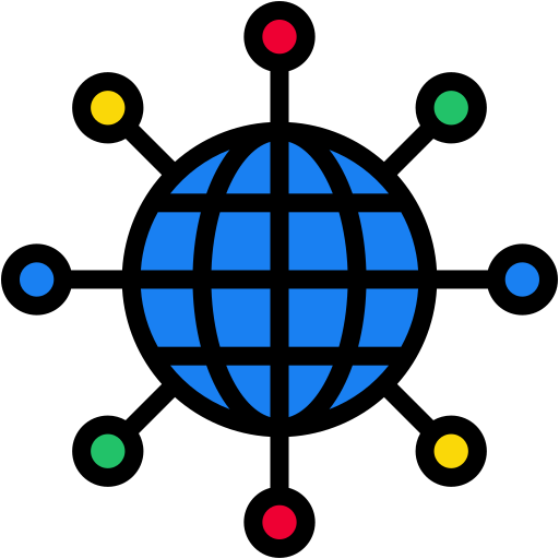 Глобальная сеть Generic Outline Color иконка