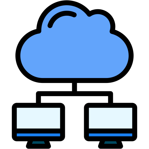 cloud network Generic Outline Color icon