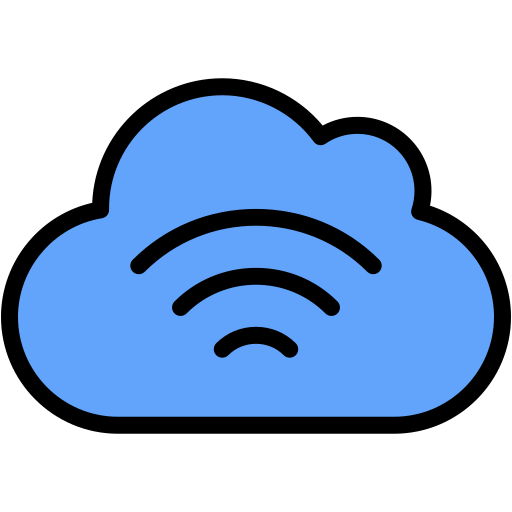 conexión a la nube Generic Outline Color icono