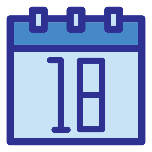 Календарь Generic Blue иконка