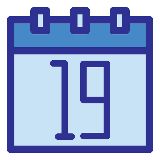 kalender Generic Blue icon