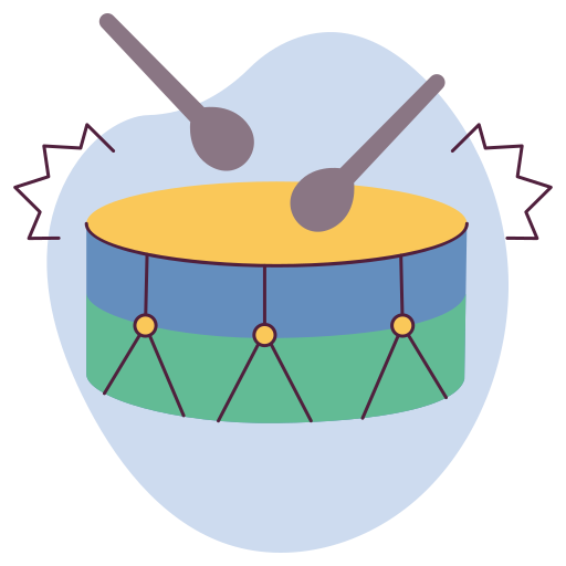 tambor Generic Rounded Shapes icono