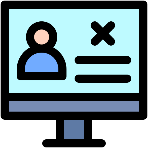 Candidate Generic Outline Color icon