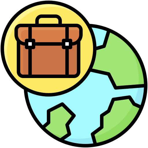 World Wide Generic Outline Color icon
