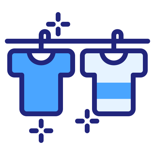 Линия одежды Generic Blue иконка