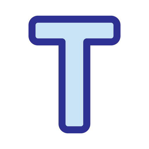 litera u Generic Blue ikona