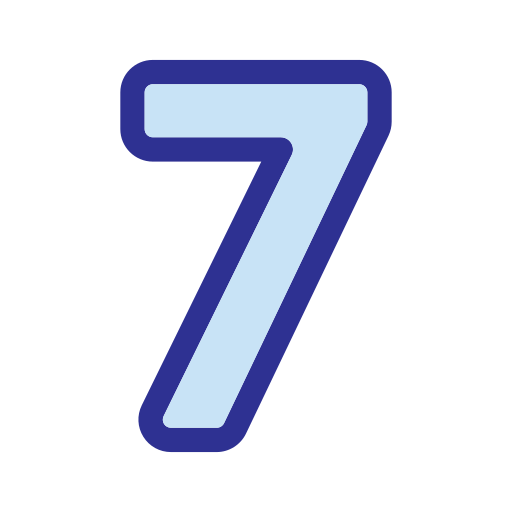 세븐 Generic Blue icon