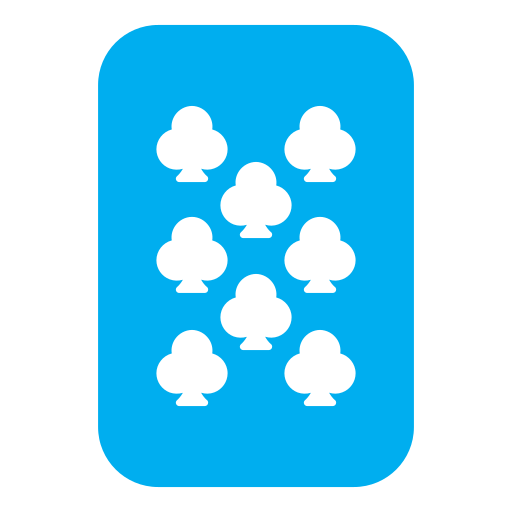 Eight of clubs Generic Flat icon