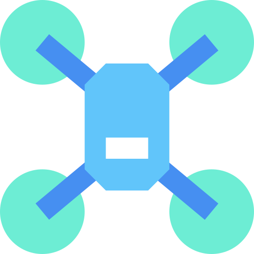 drone Generic Blue icon