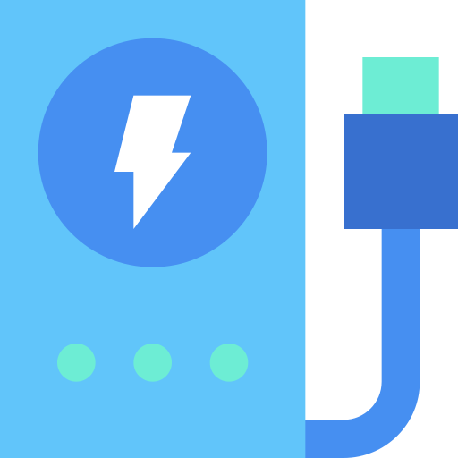 Powerbank Generic Blue icon