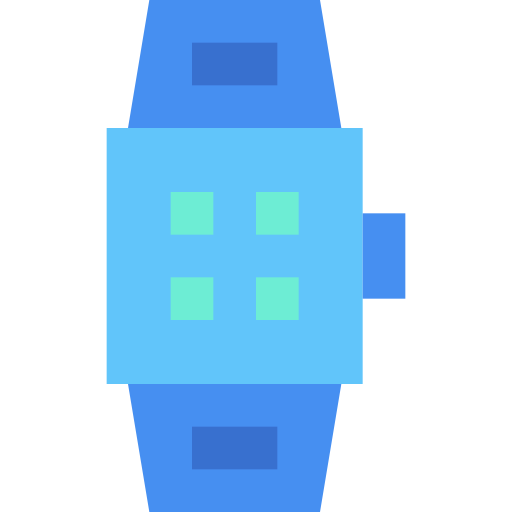 relógio inteligente Generic Blue Ícone