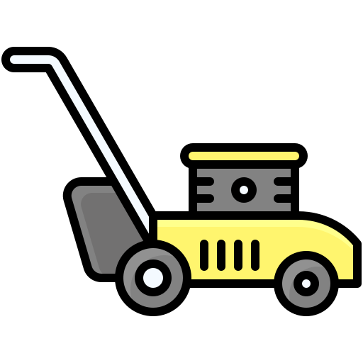 Lawn Mower Generic Outline Color icon
