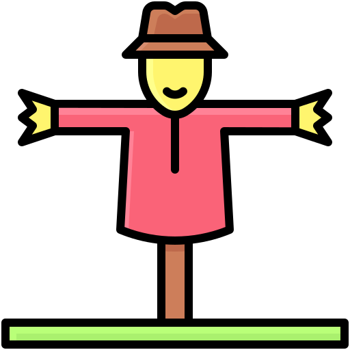 Scarecrow Generic Outline Color icon