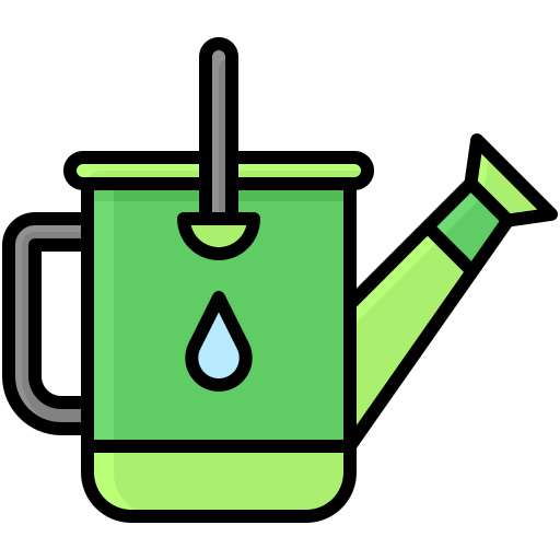 Watering Can Generic Outline Color icon