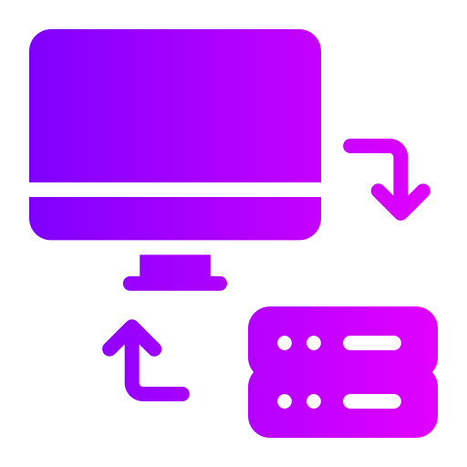 データ交換 Generic Flat Gradient icon